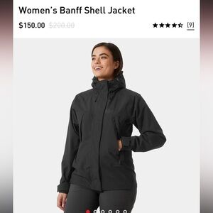 Helly Hansen Women's Black Banff Shell Jacket